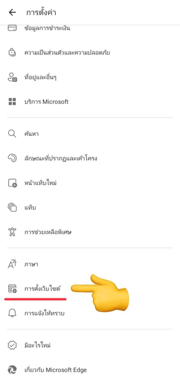 จัดการ Extensions