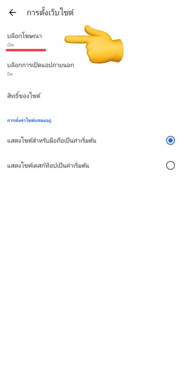 หา Ad Blocker