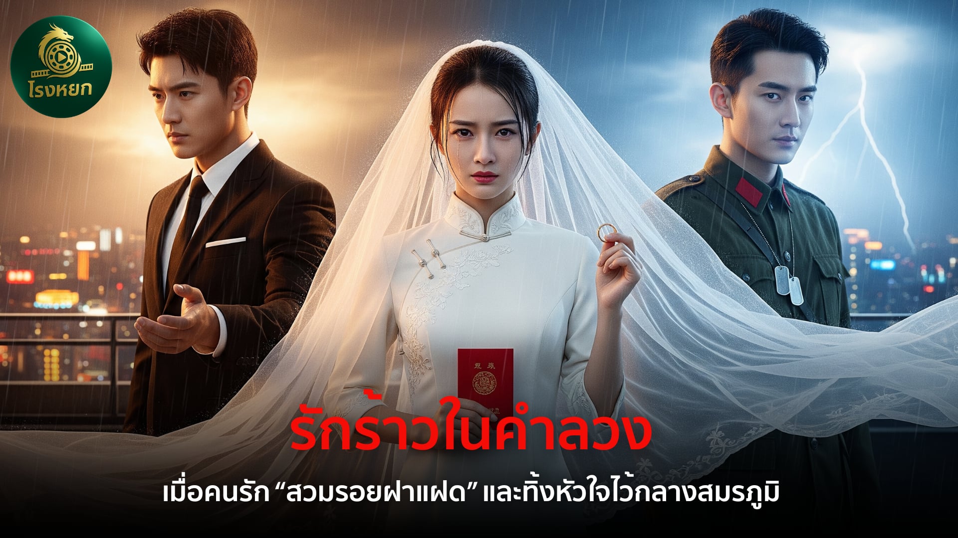 รักร้าวในคำลวง – เมื่อคนรัก “สวมรอยฝาแฝด” และทิ้งหัวใจไว้กลางสมรภูมิ