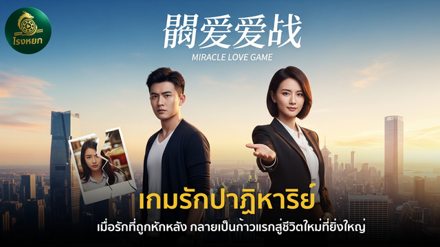 เกมรักปาฏิหาริย์ (พากย์ไทย/ซับไทย) – เมื่อรักที่ถูกหักหลัง กลายเป็นก้าวแรกสู่ชีวิตใหม่ที่ยิ่งใหญ่