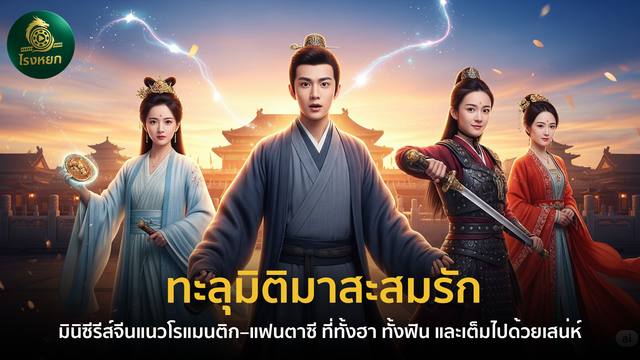 ทะลุมิติมาสะสมรัก – มินิซีรีส์จีนแนวโรแมนติก–แฟนตาซี ที่ทั้งฮา ทั้งฟิน และเต็มไปด้วยเสน่ห์