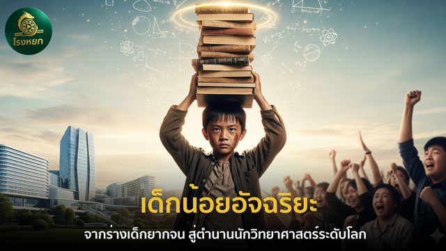 เด็กน้อยอัจฉริยะ – จากร่างเด็กยากจน สู่ตำนานนักวิทยาศาสตร์ระดับโลก