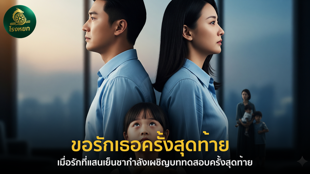 ขอรักเธอครั้งสุดท้าย – เมื่อรักที่แสนเย็นชากำลังเผชิญบททดสอบครั้งสุดท้าย