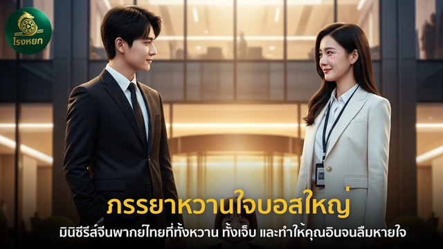 ภรรยาหวานใจบอสใหญ่ – มินิซีรีส์จีนพากย์ไทยที่ทั้งหวาน ทั้งเจ็บ และทำให้คุณอินจนลืมหายใจ