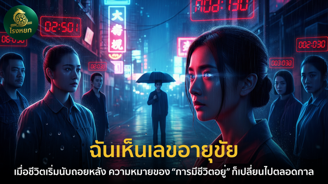 ฉันเห็นเลขอายุขัย – เมื่อชีวิตเริ่มนับถอยหลัง ความหมายของ “การมีชีวิตอยู่” ก็เปลี่ยนไปตลอดกาล