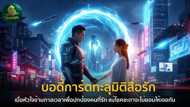 บอดี้การ์ดทะลุมิติสื่อรัก – เมื่อหัวใจข้ามกาลเวลาเพื่อปกป้องคนที่รัก แม้โชคชะตาจะไม่ยอมให้เจอกัน