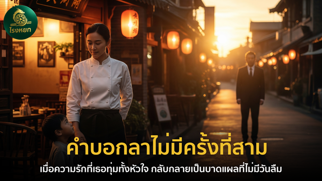 คำบอกลาไม่มีครั้งที่สาม – เมื่อความรักที่เธอทุ่มทั้งหัวใจ กลับกลายเป็นบาดแผลที่ไม่มีวันลืม