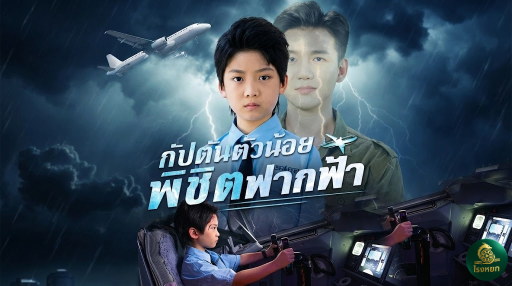 กัปตันตัวน้อยพิชิตฟากฟ้า นาทีระทึก 9,000 เมตร! เมื่อ 'เอซไพล็อต' ในร่างเด็ก 8 ขวบ ต้องกู้เครื่องบินไฟไหม้เพื่อช่วยพ่อ!
