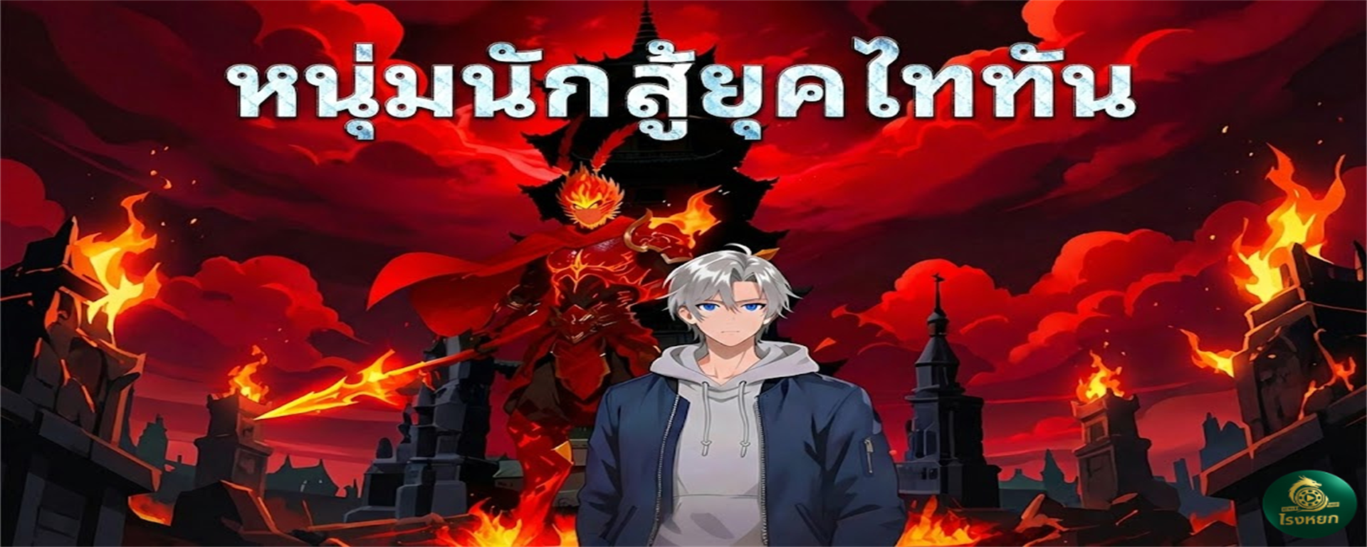 หนุ่มนักสู้ยุคไททัน คนอื่นแปลงร่างเป็นยักษ์ไททัน... แต่ผมดันปลุก 'เจดีย์อสูร' เรียกสัตว์เทพออกมาตบเกรียน!