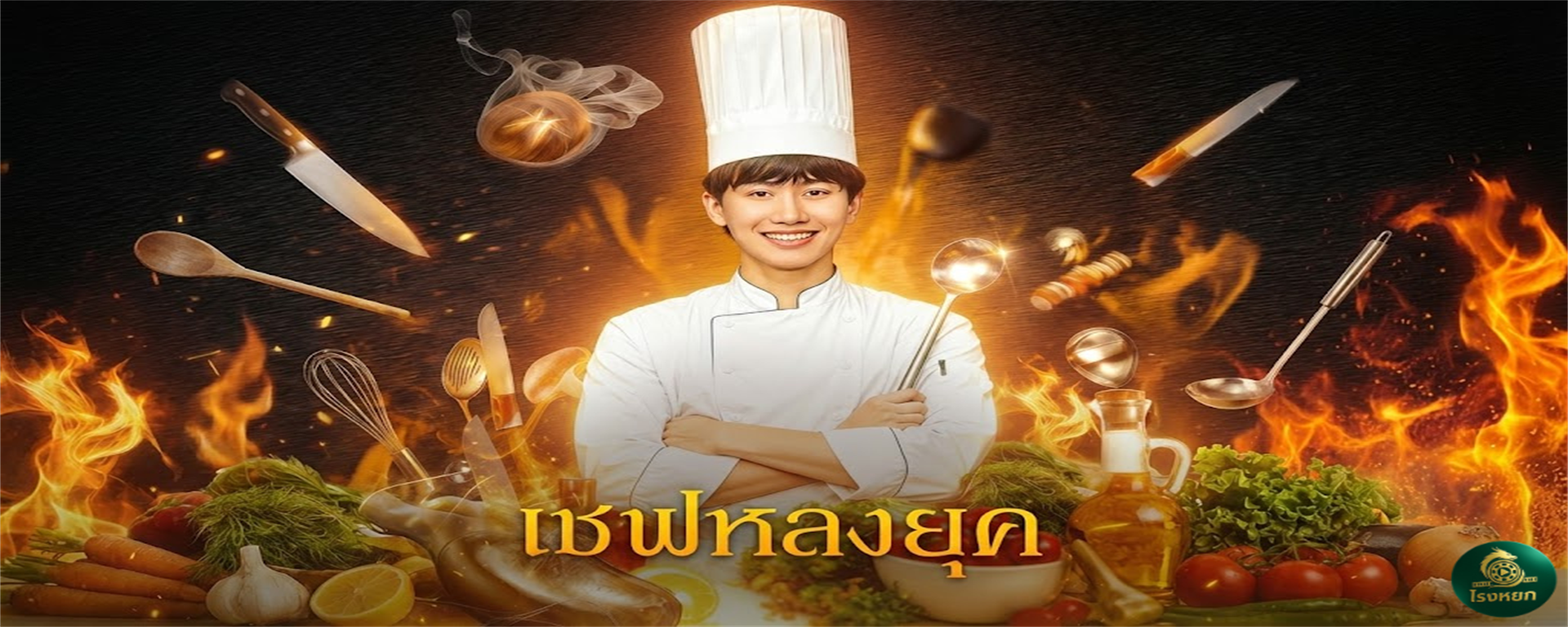 เชฟหลงยุค โดนตีหัวสลบ ตื่นมาพบว่าโลกนี้...ทอดไข่ยังไม่เป็น!? เมื่อสกิลทำอาหารยุคปัจจุบัน กลายเป็น 'วิชาเทพเจ้า' ในต่างโลก!
