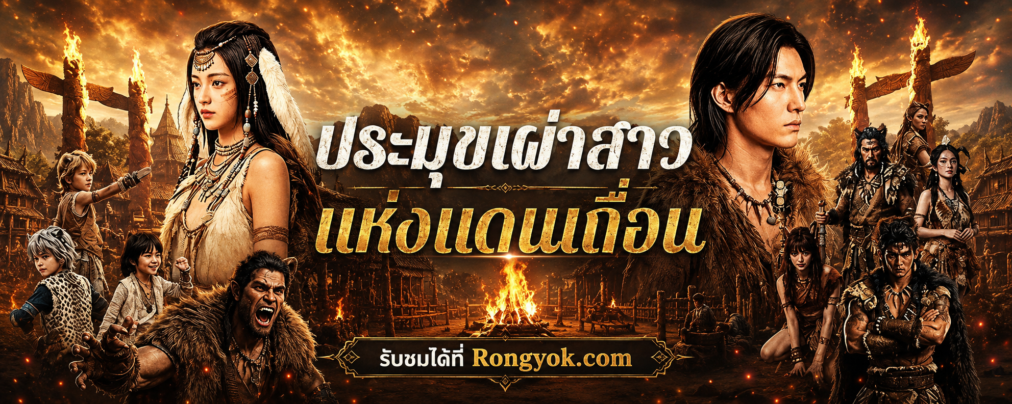 หลงเข้าโลกนิยาย! 'ประมุขเผ่าสาวแห่งแดนเถื่อน' พากย์ไทย ความสนุกที่ต้องจัด!