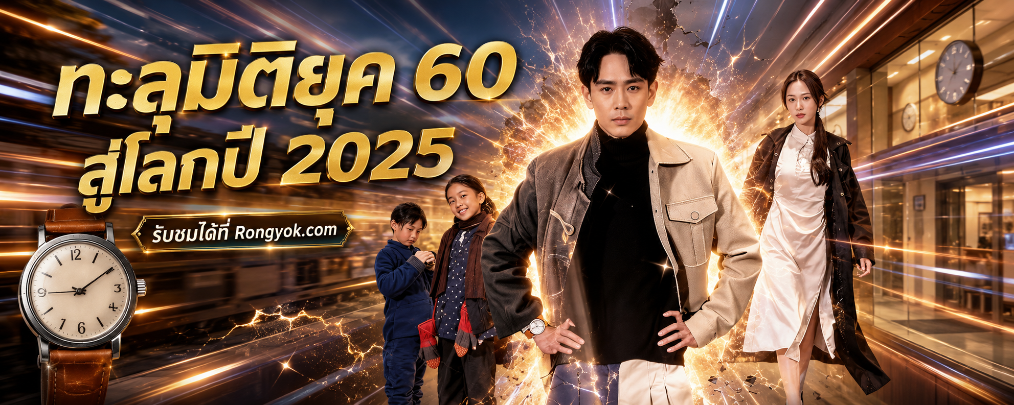 ทะลุมิติยุค60สู่โลกปี2025: พลิกชะตาจากวิกฤตสู่ความหวัง!
