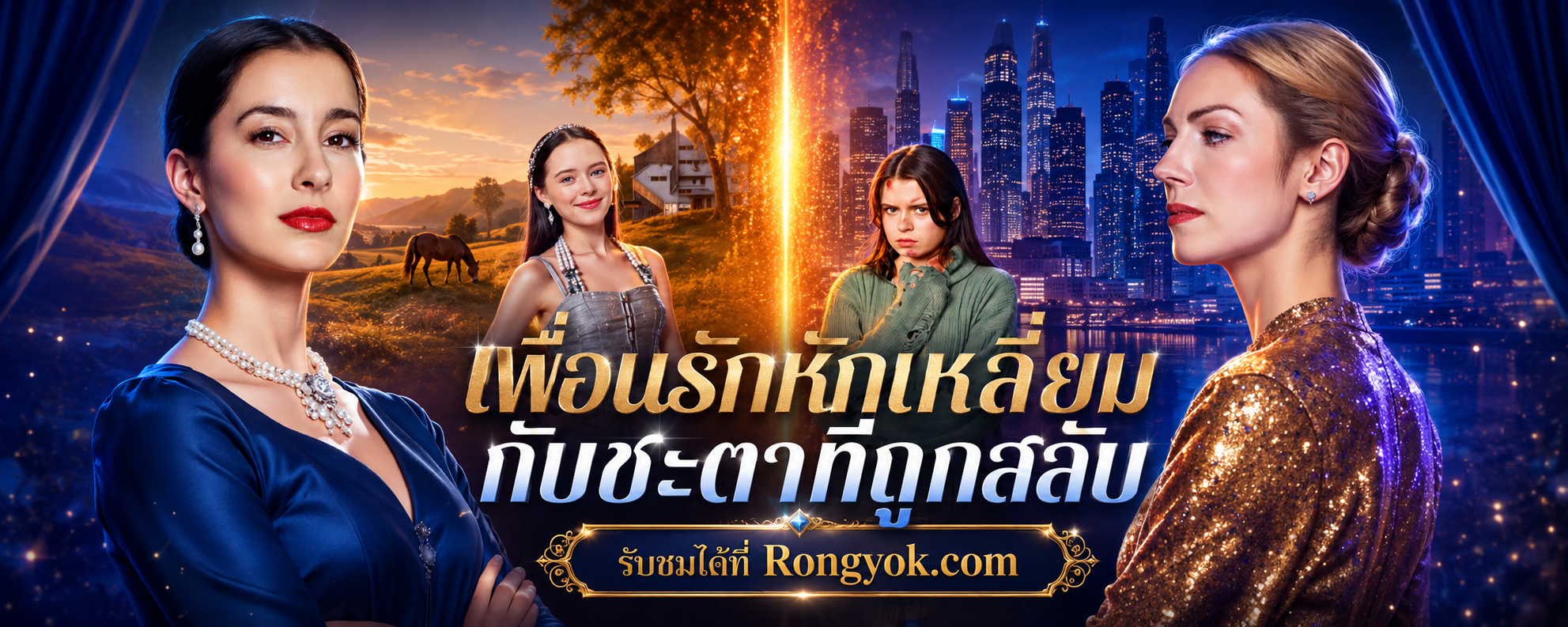 ชะตาโดนสลับ! เพื่อนรักหักเหลี่ยมกับชะตาที่ถูกสลับ แค้นนี้ต้องชำระ