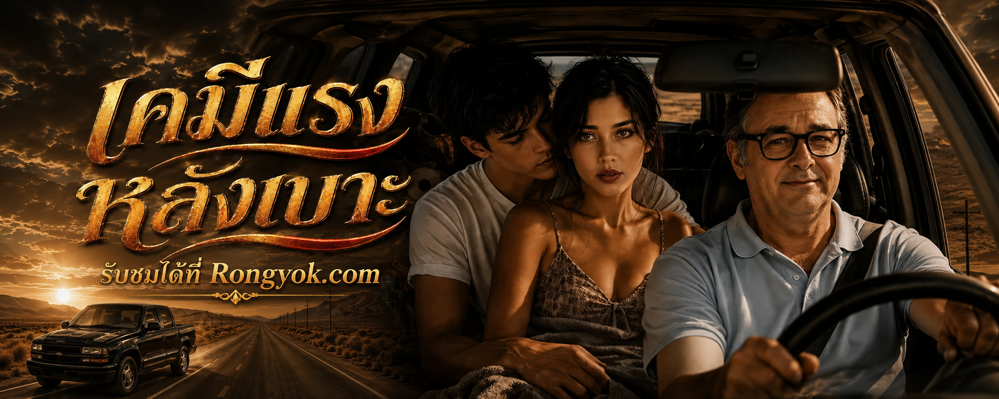 เมื่อรถสะเทือน… หัวใจก็สั่น! “เคมีแรงหลังเบาะ” ซีรี่ส์ต้องห้ามที่เกินต้าน