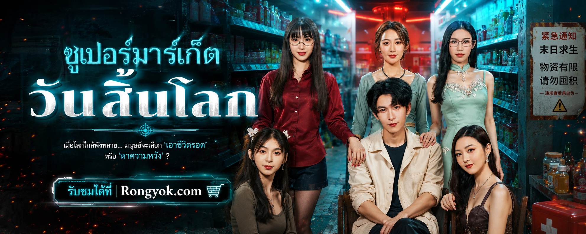 เมื่อโลกพัง แต่ ซูเปอร์มาร์เก็ตวันสิ้นโลก เปิดบริการ: รอดได้ทุกอย่างแค่มีของในมือ!