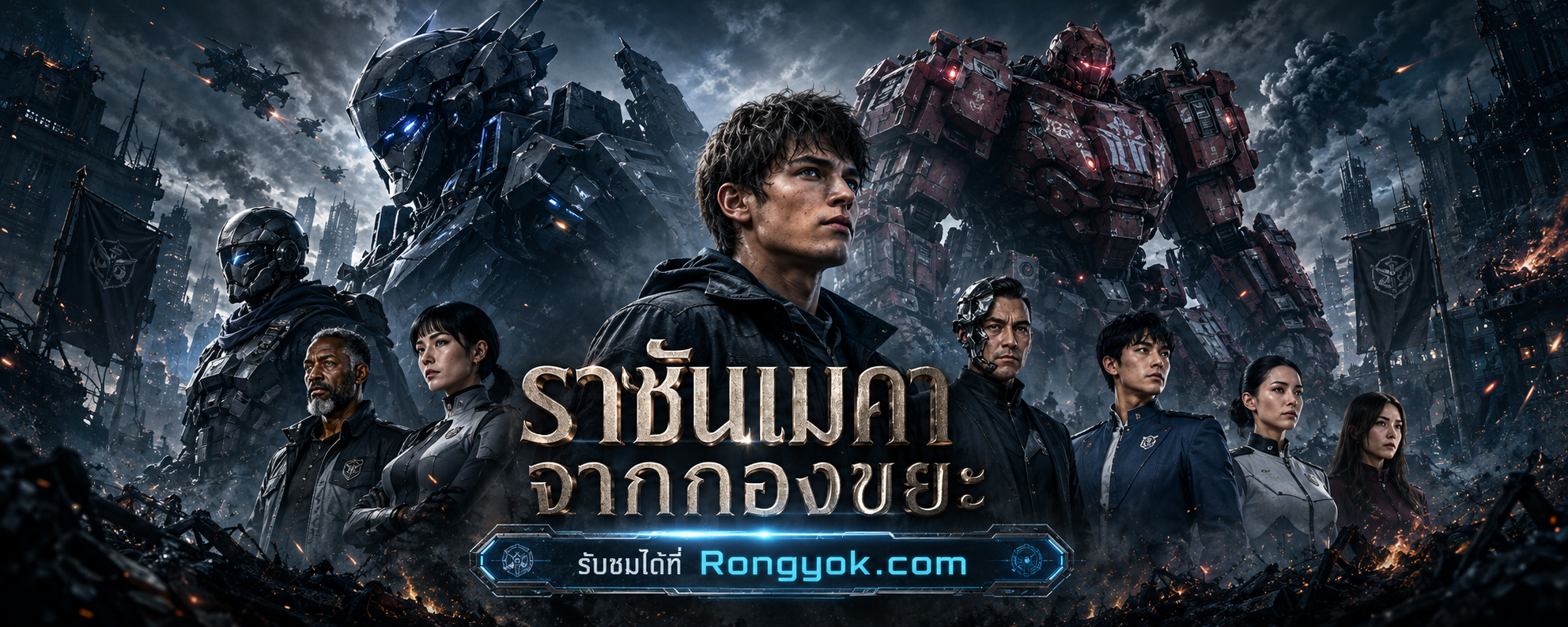 ราชันเมคาจากกองขยะ ชายผู้ถูกทอดทิ้งสู่ความหวังสุดท้ายของมนุษยชาติ!