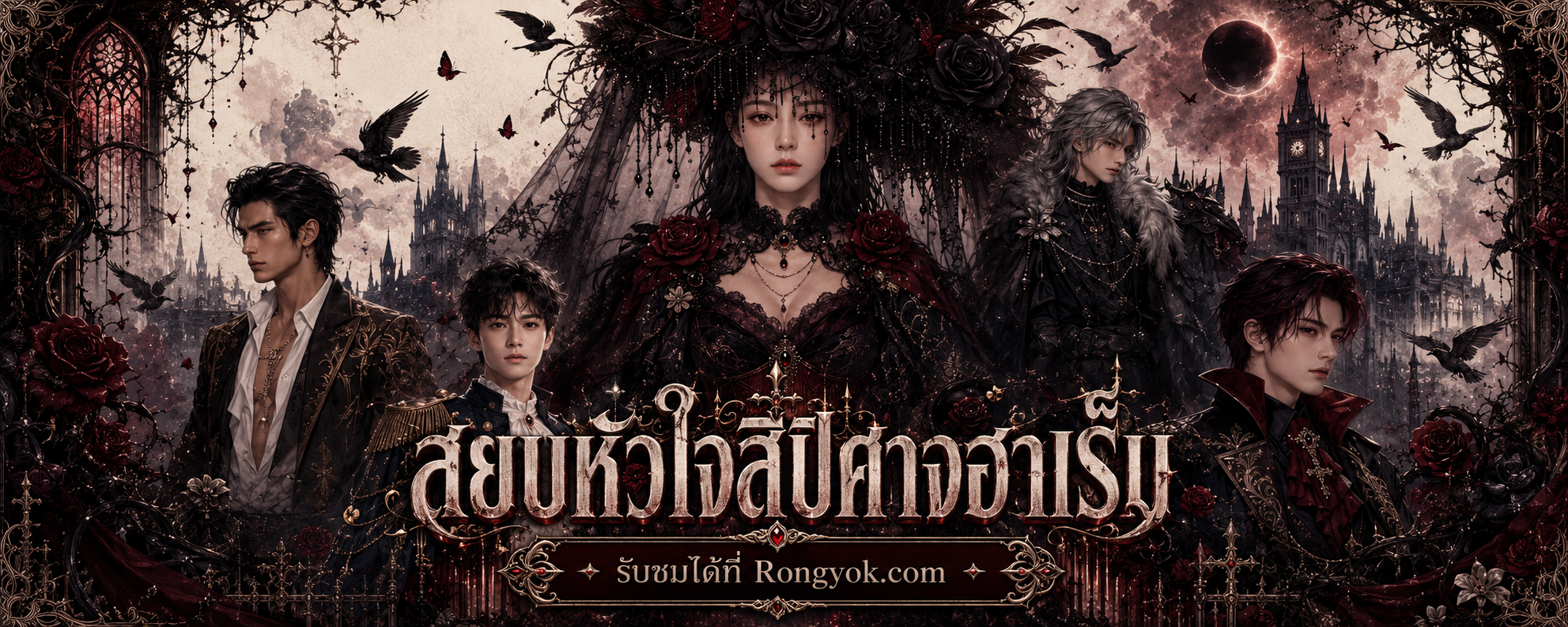 สยบหัวใจสี่ปีศาจฮาเร็ม ซีรี่ส์จีนแนวทะลุมิติที่ฉีกกฎนางร้ายให้กลายเป็นผู้ชนะ