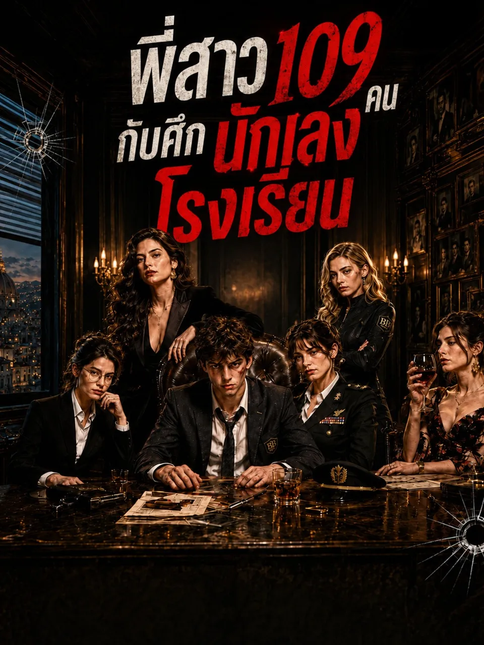 พี่สาว109คนกับศึกนักเลงโรงเรียน(พากย์ไทย) หนังสั้นจีน ออนไลน์ฟรี