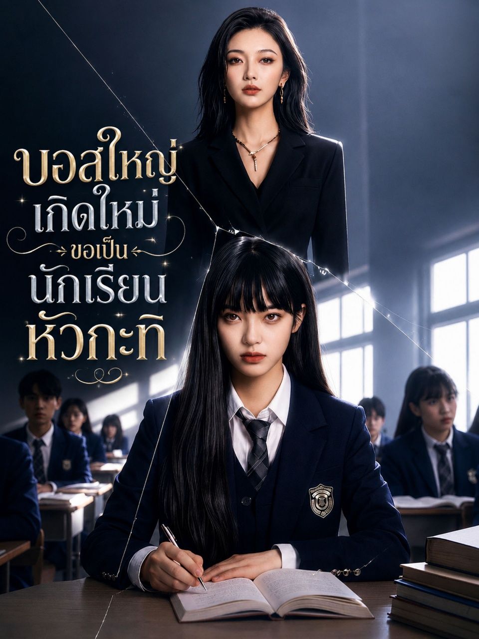 บอสใหญ่เกิดใหม่ขอเป็นนักเรียนหัวกะทิ โปสเตอร์