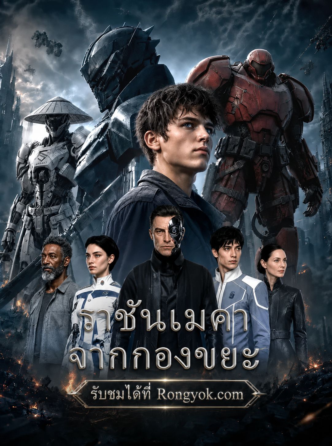 ราชันเมคาจากกองขยะsub โปสเตอร์