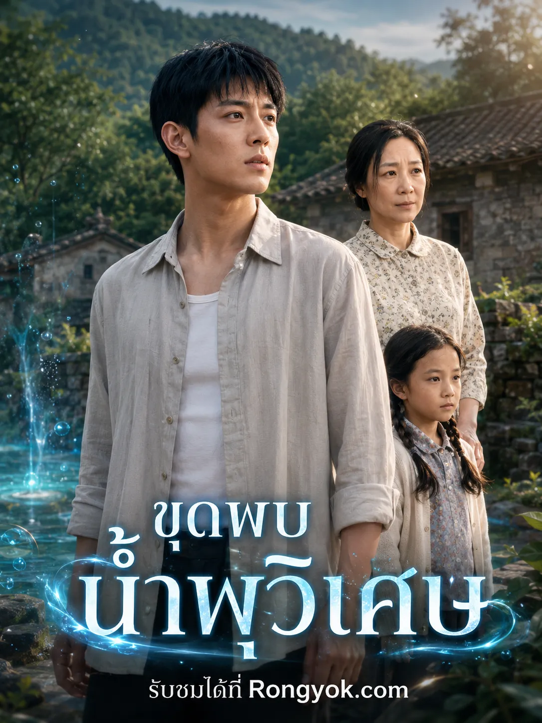 หนังสั้นจีน ขุดพบน้ำพุวิเศษ พากย์ไทย ดูฟรี - โรงหยก