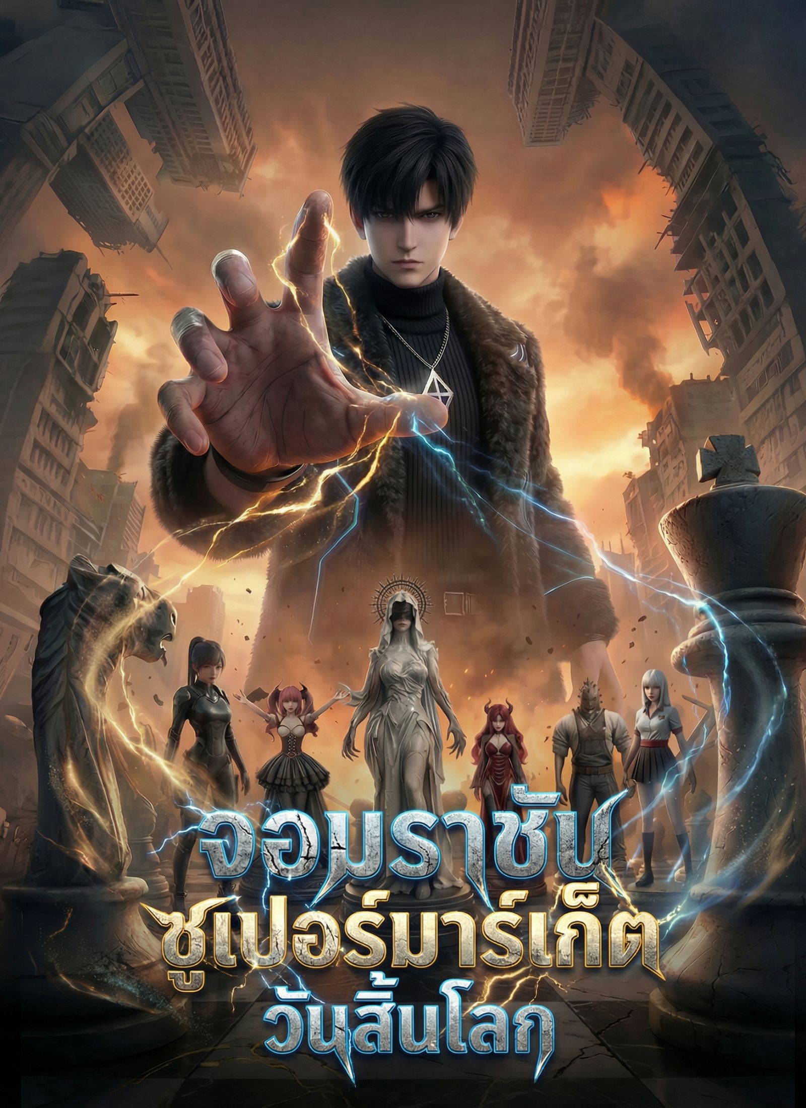 จอมราชันซูเปอร์มาร์เก็ตวันสิ้นโลก โปสเตอร์