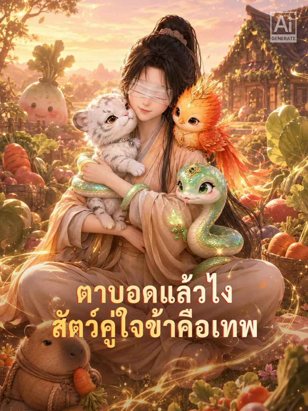 ตาบอดแล้วไงสัตว์คู่ใจข้าคือเทพ