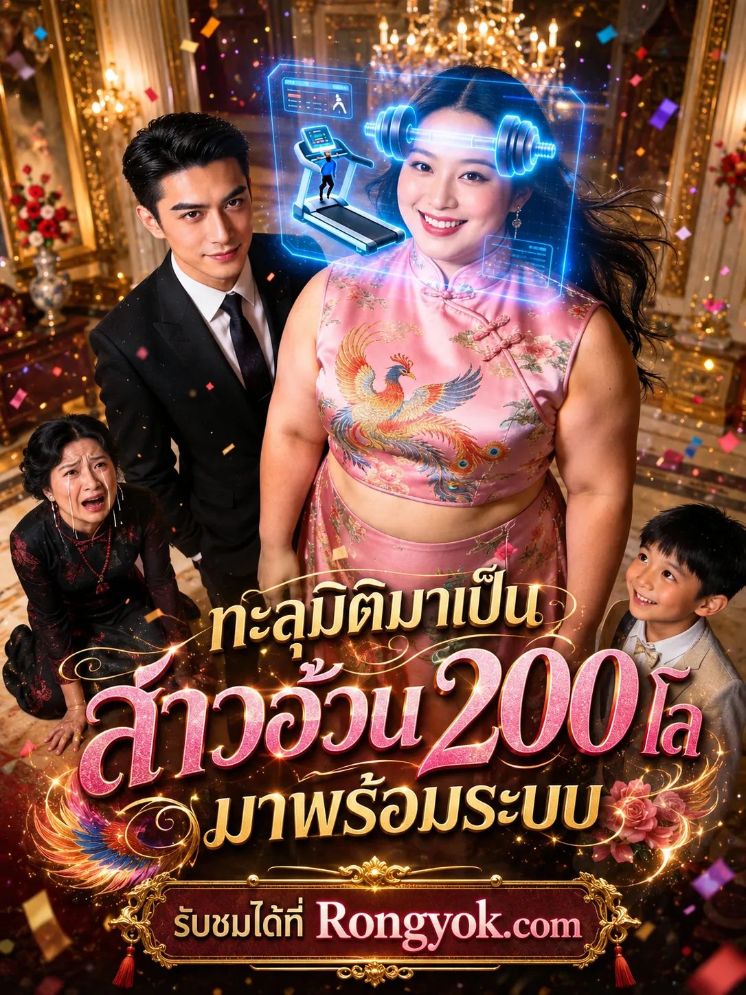 หนังสั้นจีน ทะลุมิติมาเป็นสาวอ้วน200โลมาพร้อมระบบ พากย์ไทย ดูฟรี - โรงหยก