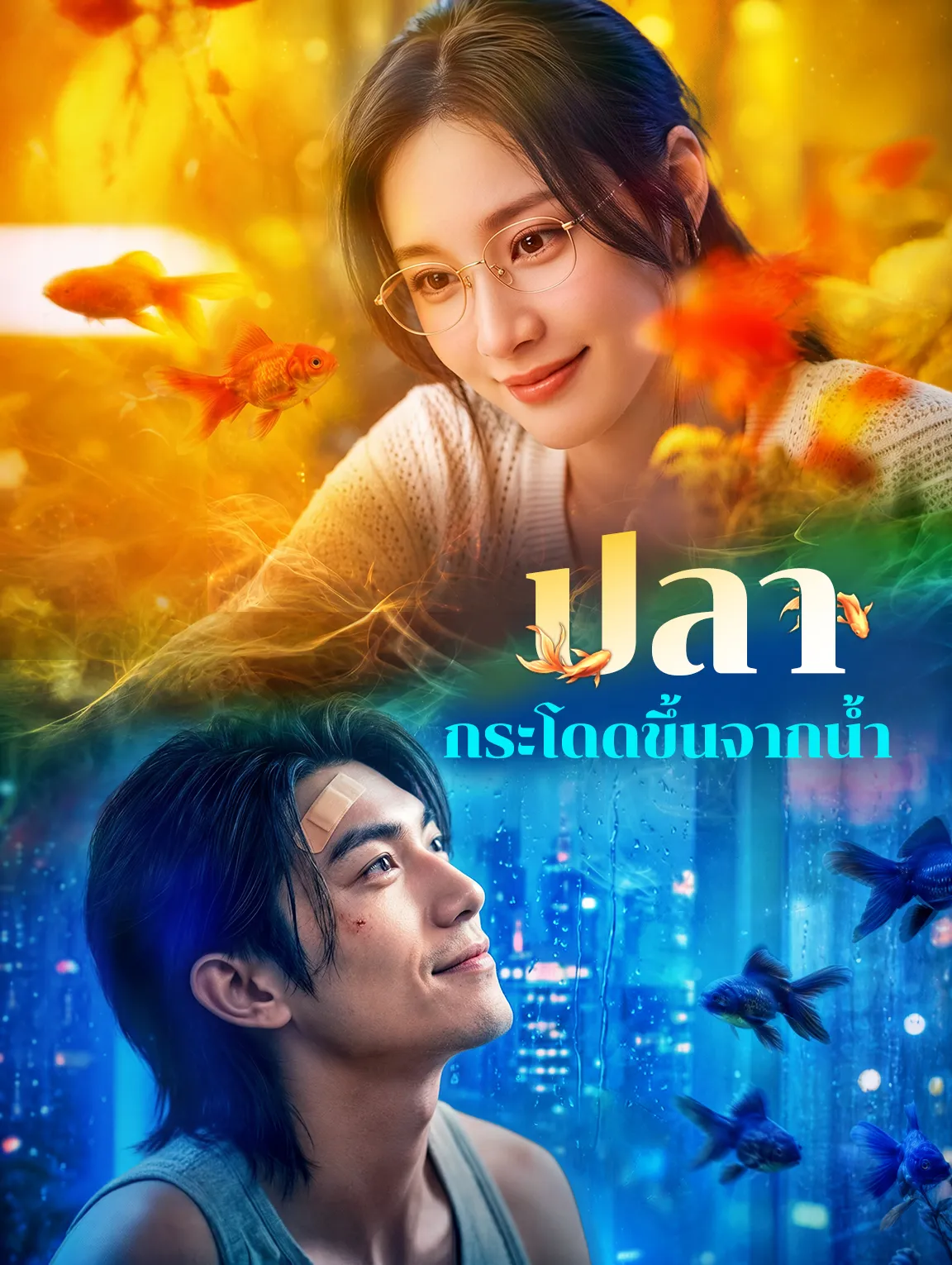 หนังสั้นจีน ปลากระโดดขึ้นจากน้ำ พากย์ไทย ดูฟรี - โรงหยก