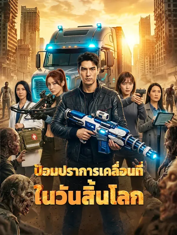 หนังสั้นจีน ป้อมปราการเคลื่อนที่ในวันสิ้นโลก พากย์ไทย ดูฟรี - โรงหยก