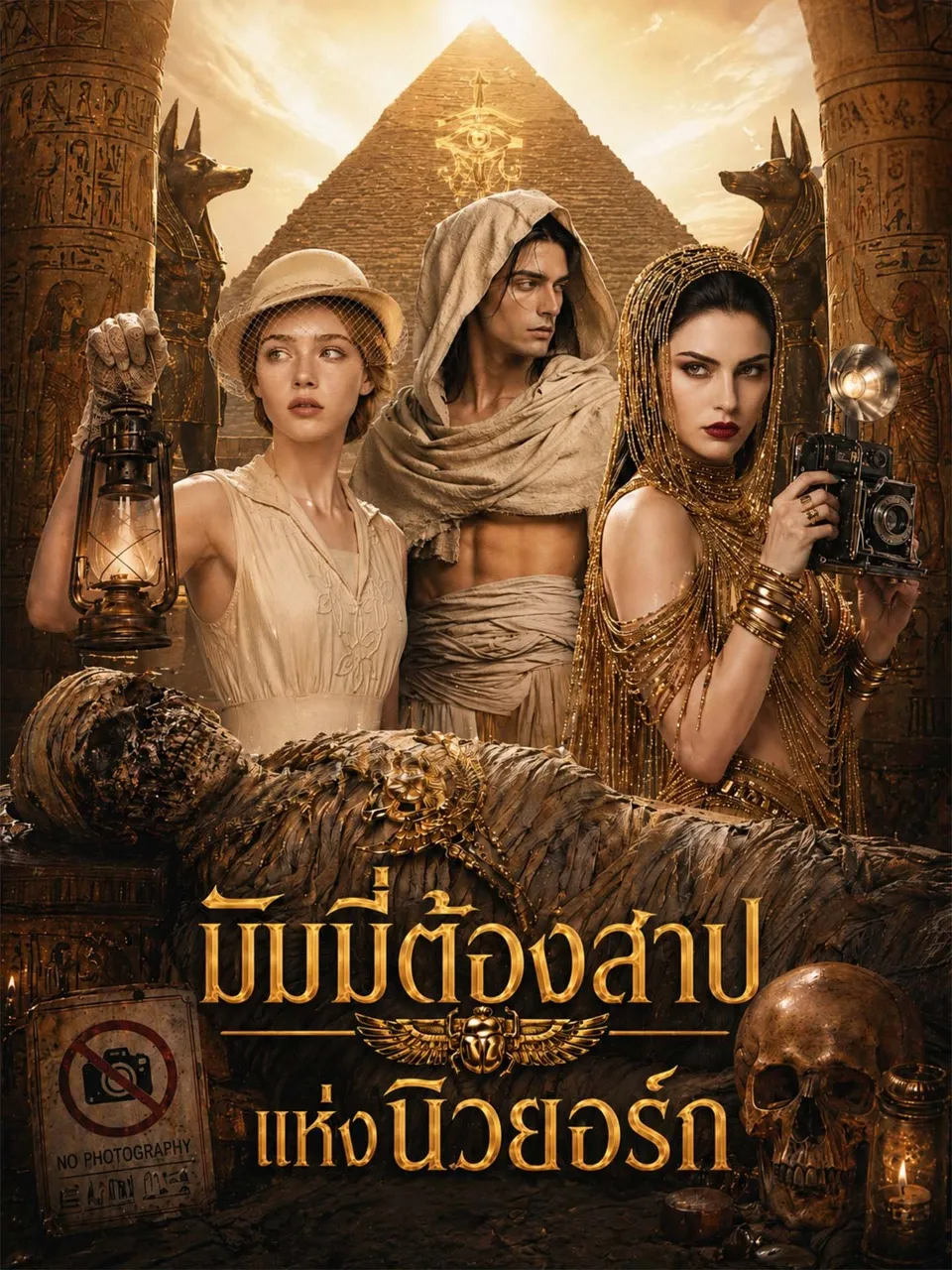 หนังสั้นจีน มัมมี่ต้องสาปแห่งนิวยอร์ก พากย์ไทย ดูฟรี - โรงหยก