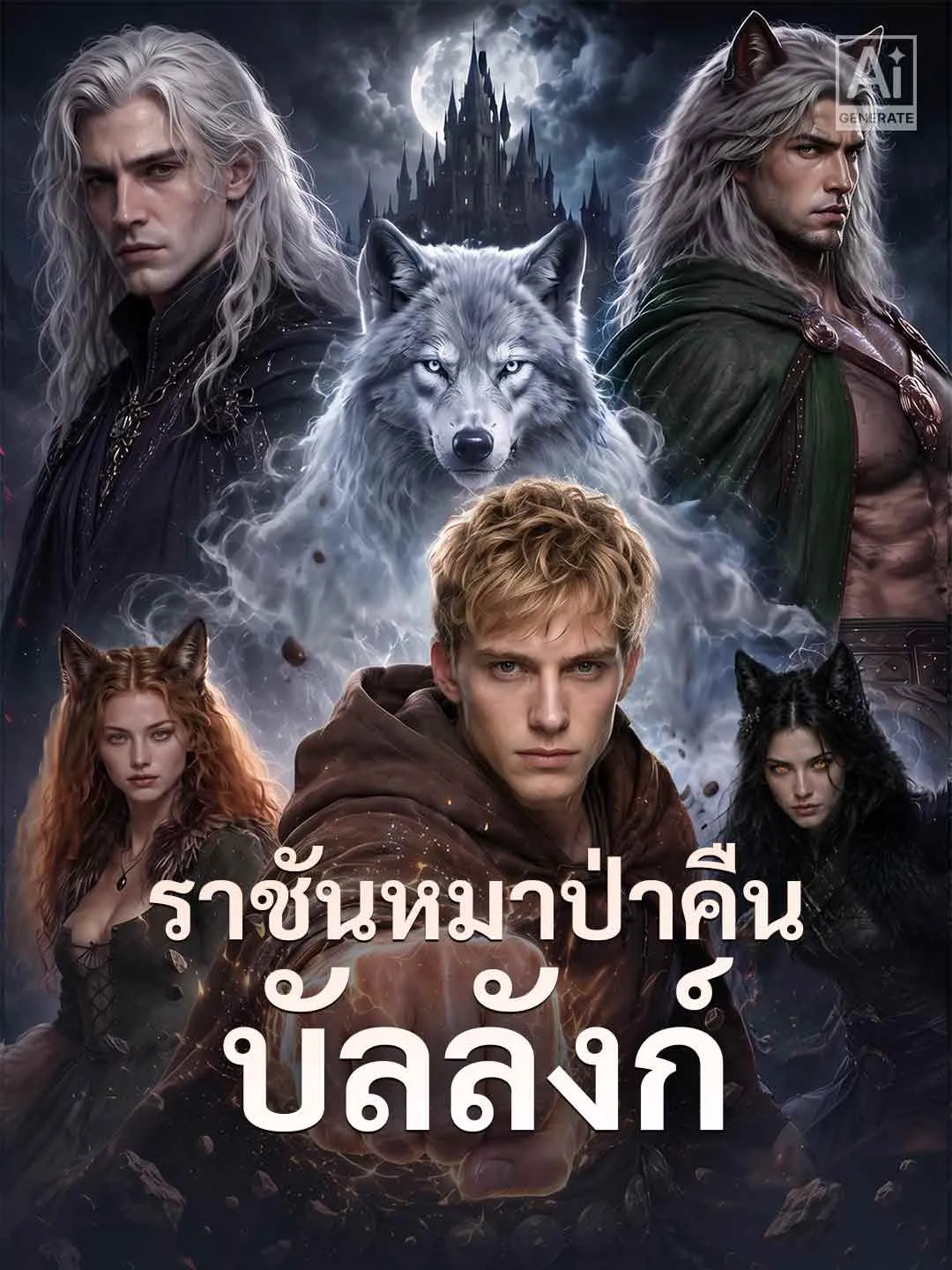 หนังสั้นจีน ราชันหมาป่าคืนบัลลังก์ พากย์ไทย ดูฟรี - โรงหยก