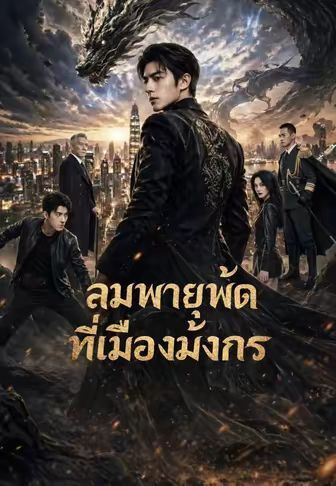 ลมพายุพัดที่เมืองมังกร โปสเตอร์