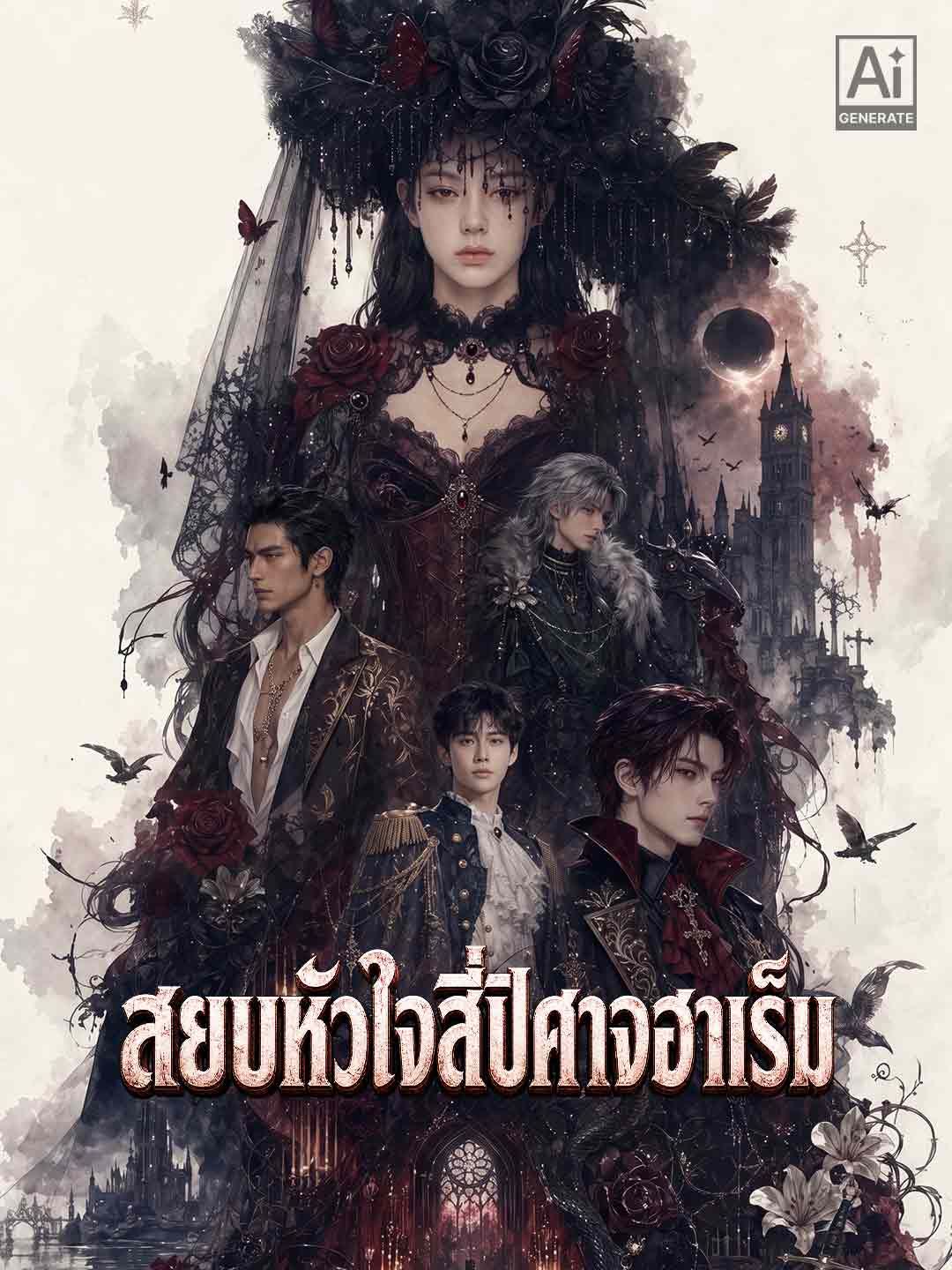 สยบหัวใจสี่ปีศาจฮาเร็ม โปสเตอร์