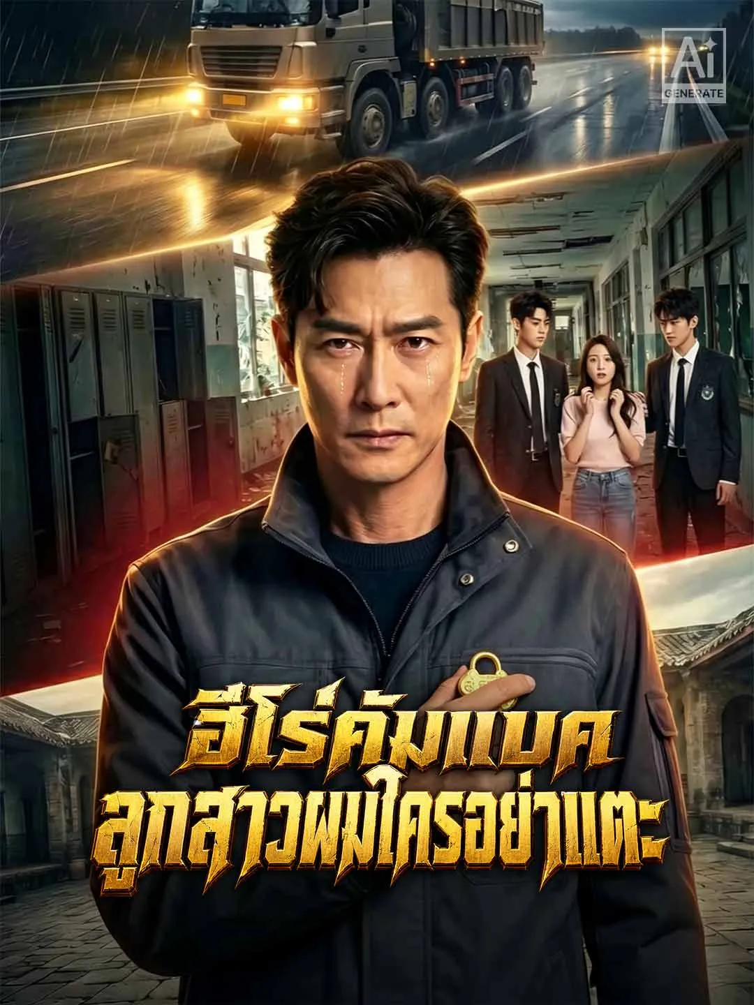 หนังสั้นจีน ฮีโร่คัมแบคลูกสาวผมใครอย่าแตะ พากย์ไทย ดูฟรี - โรงหยก