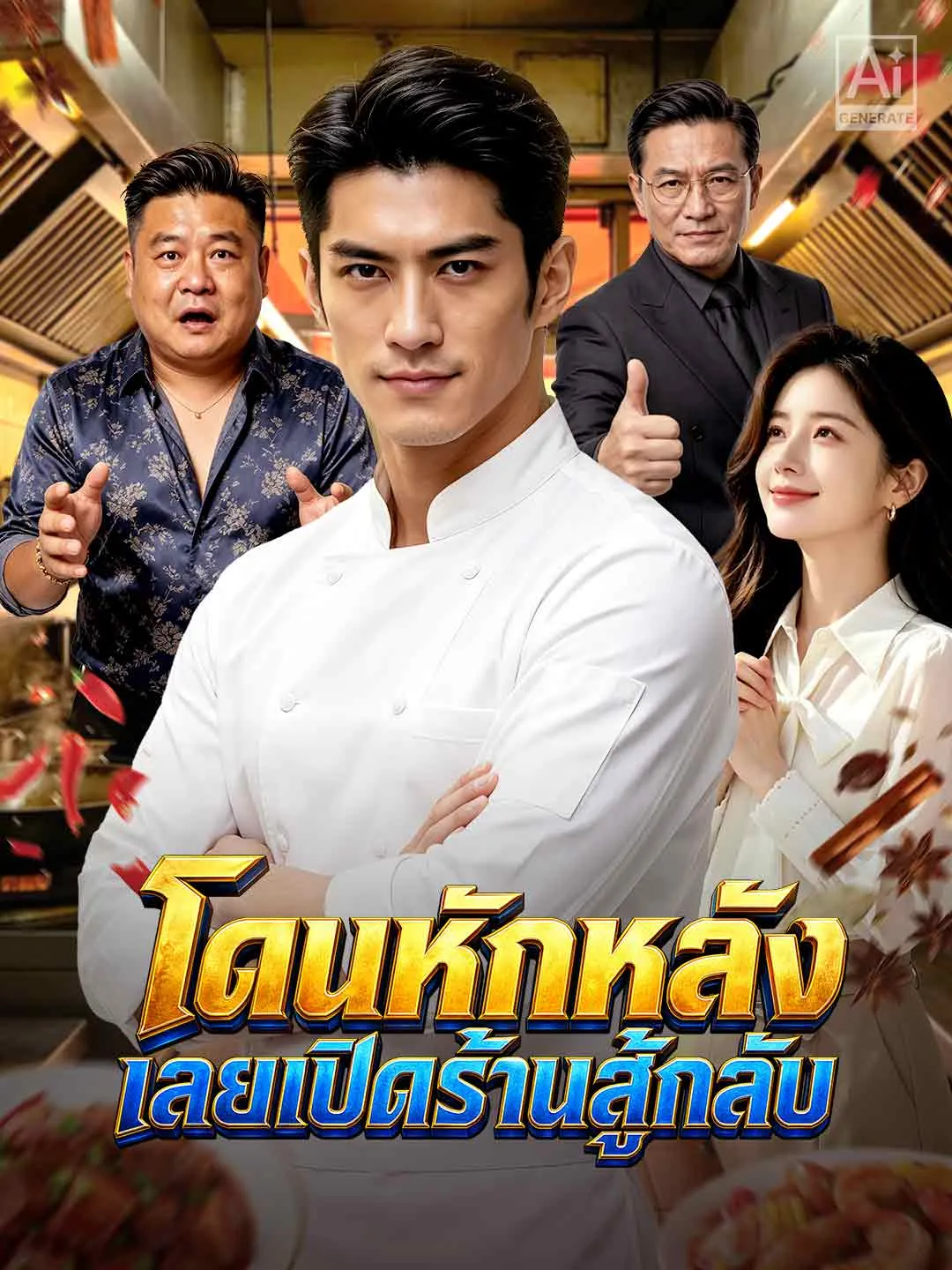 หนังสั้นจีน โดนหักหลังเลยเปิดร้านสู้กลับ พากย์ไทย ดูฟรี - โรงหยก